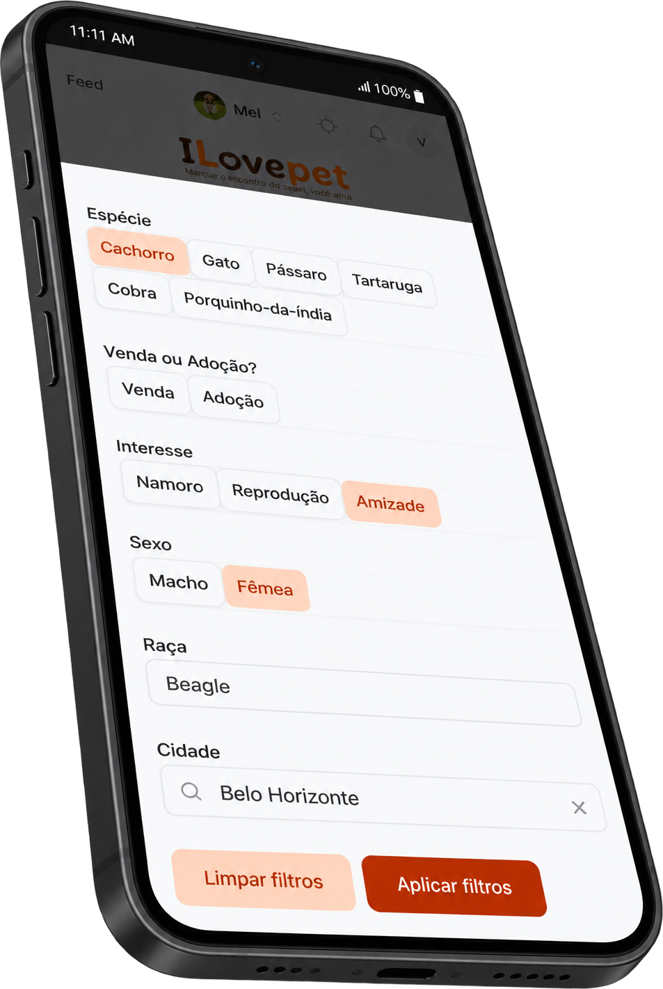filtros screenshot