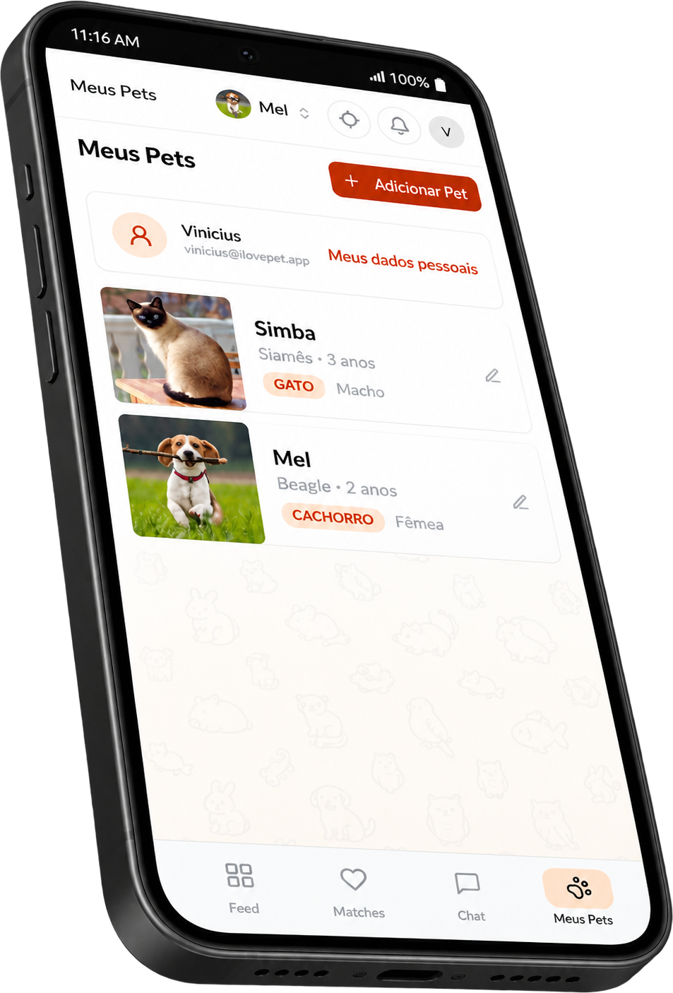 multiplos pets screenshot